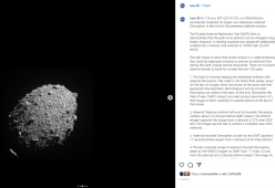 La sonda DART ha colpito l'asteroide Dimorphos

