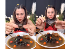 Influencer thailandese fa un video mentre mangia un pipistrello: arrestata