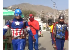 In Perù gli Avengers arrestano gli spacciatori a tempo di musica: guarda il video!