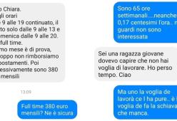 La chat di lavoro che sta facendo discutere tutti
