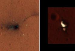 Le nuove foto del disastroso schianto su Marte della sonda Schiaparelli