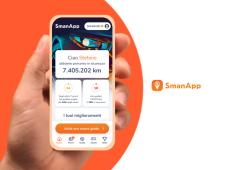 Con SmanApp, guida bene e vinci. La sicurezza ti ripaga!