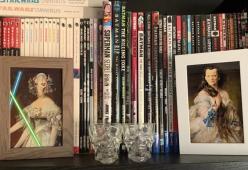 Artista espone in casa ritratti modificati in stile Star Wars e la moglie non se ne accorge