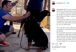 Un nuovo cane per Tiziano Ferro: “Me lo ha detto Beau”