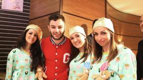 Lorenzo Fragola al McDonald’s di Piazza Stesicoro a Catania