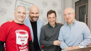 Il re del porno Franco Trentalance e il sessuologo dottor Bini in diretta a 105 Friends.

