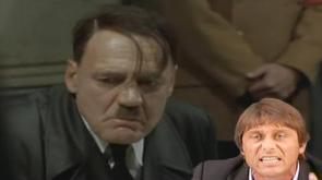 Conte apprende la notizia che la Juventus è in finale a Berlino!