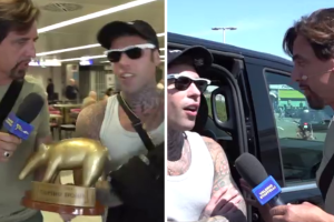 Kings League, Tapiro a Fedez per l’episodio con Blur: cos’ha detto