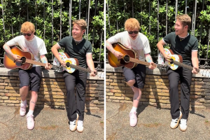 Ed Sheeran e Alfa suonano e cantano insieme: il video emozionante