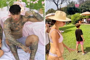 Giulia De Lellis e Tony Effe uniti al baby shower di Priscilla