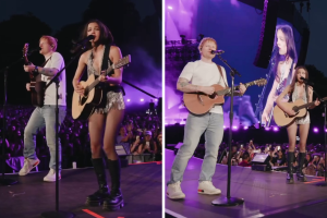 Ed Sheeran al concerto di Olivia Rodrigo a Londra: il duetto