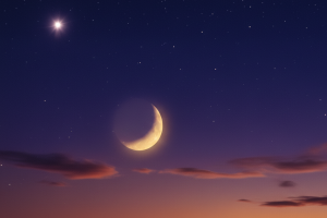Quando e dove vedere il “bacio” tra la Luna e Venere nel cielo
