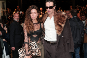 Achille Lauro e Celeste Dalla Porta inseparabili alla Fashion Week