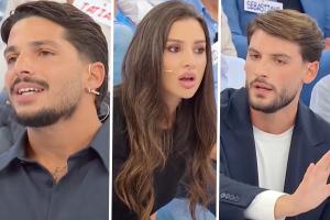 Uomini e Donne: tensione in studio tra Ciro, Gianmarco e Cristina