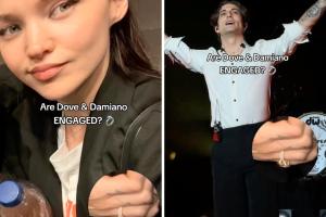 Damiano David e Dove Cameron presto sposi? Spunta un anello