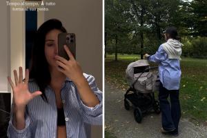 Cecilia Rodriguez dopo il parto: “Ritorno in forma senza fretta”