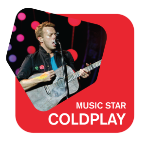 MUSIC STAR Coldplay