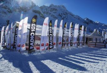 Con Radio 105 al "Kia Snow Village"