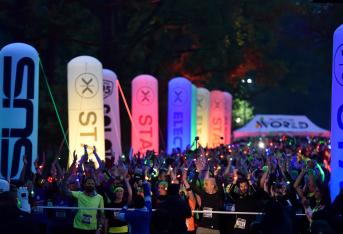 Con Radio 105 all'Asus Electric Run, le foto..