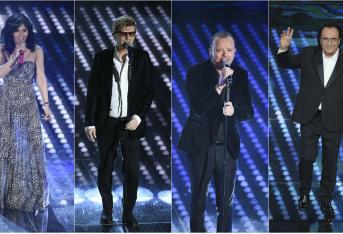 Sanremo: fuori Giusy Ferreri, Ron, Gigi D'Alessio e Al Bano. Le foto della quarta serata Sanremo: fuori Giusy Ferreri, Ron, Gigi D'Alessio e Al Bano. Le foto della quarta serata