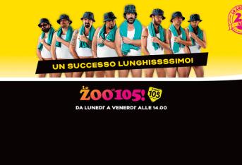 Lo Zoo di 105 compie 20 Anni: continua l'imponente campagna ADV di Radio 105