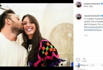 Cesare Cremonini è innamorato: la dedica per la fidanzata Martina