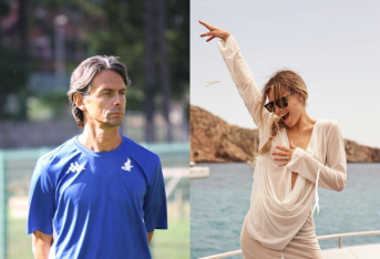 Inzaghi e Angela Robusti, è già momento di addio al nubilato: le foto