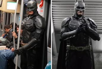 Come la presenza di “Batman” rende più gentili i pendolari in metro