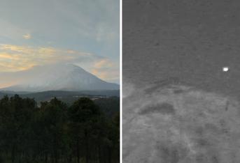 Filmato riprende un &ldquo;UFO&rdquo; volare sopra un vulcano e scomparire