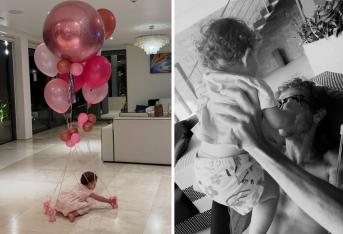 Valentino Rossi e Francesca Sofia: il primo compleanno della figlia