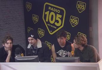 I 5 Seconds Of Summer in chat su 105: riguarda il video
