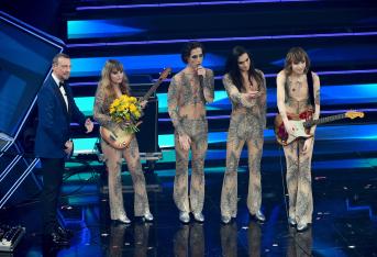 Maneskin vincono Sanremo 2021
