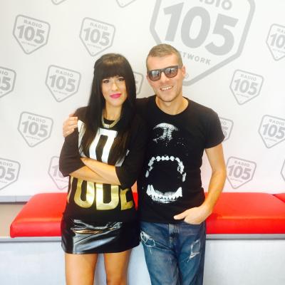 Baby K da Max Brigante con il suo Casaoke 