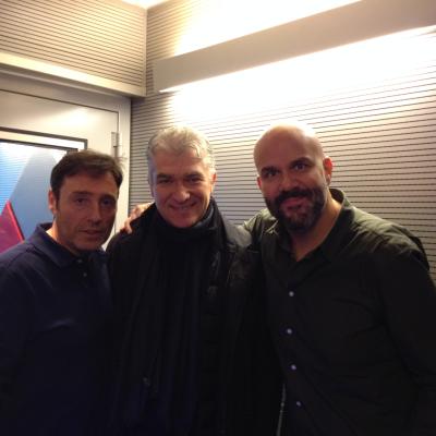 Gioele Dix ospite di Tony e Ross per presentare lo spettacolo teatrale "Il malato immaginario" PT2