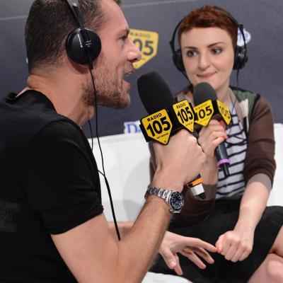 CASA SANREMO: Anche Arisa passa dagli studi di 105 Mi Casa in diretta dal festival di Sanremo 
