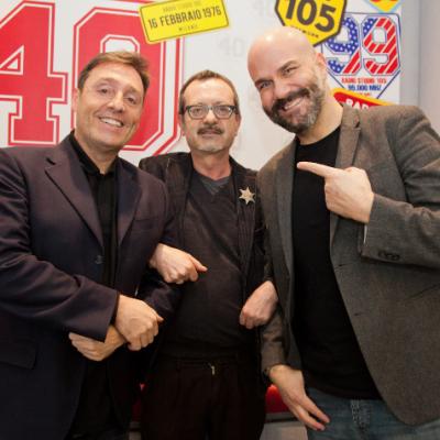 Rocco Papaleo ospite di Tony e Ross per parlare del nuovo film "Onda su Onda" PT2