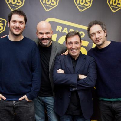 Claudio Santamaria e Gabriele Mainetti da Tony e Ross per il film  "Jeeg Robot" PT1