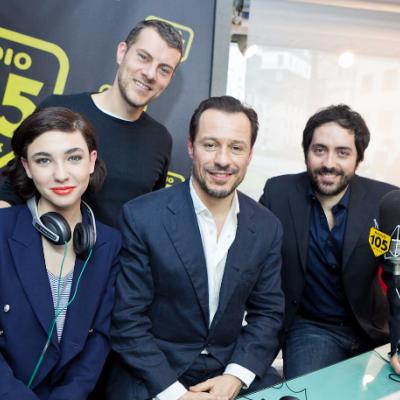 Stefano Accorsi, Matilda De Angelis e Matteo Rovere ospiti di Max Brigante per il film "Veloce come il vento" PT1