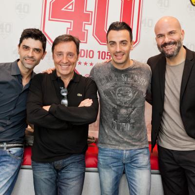 Gigi e Ross ospiti di 105 Friends per "Troppo Napoletano" il film prodotto da Alessandro Siani PT2