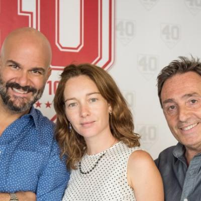 La bellissima e bravissima Cristiana Capotondi a 105 Friends per presentare "Tommaso" il suo nuovo film con Kim Rossi Stuart PT2