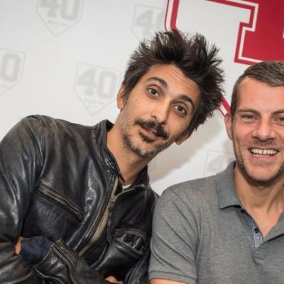 Fabrizio Biggio a 105 Mi Casa nel salotto di Max Brigante per parlarci di un  evento benefico di ADMO Associazione donatori midollo osseo 