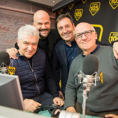 Per lo spettacolo "Fuga da via Pigafetta", Gioele Dix e Paolo Hendel ospite da Tony e Ross PT2