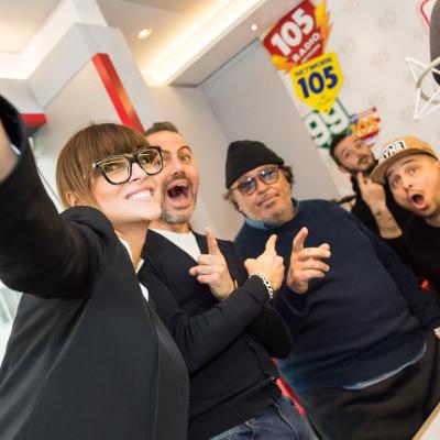 Ospite a sorpresa: a 105 Take Away Umberto Smaila