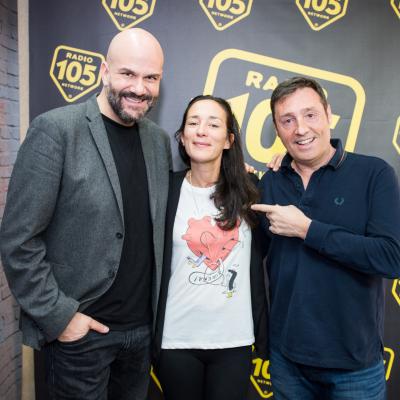 Chiara Gamberale ospite di Tony e Ross per parlare del suo nuovo libro "Qualcosa"