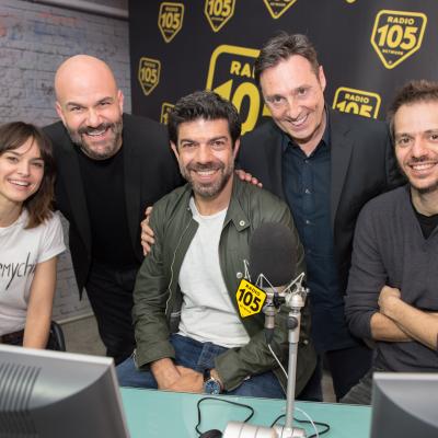Kasia Smutniak, Pierfrancesco Favino e il regista Simone Godano presentano "Moglie e Marito" da Tony & Ross