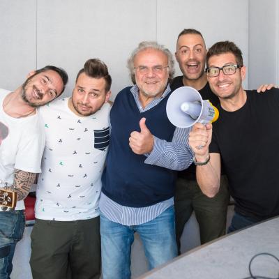 A Take Away, insieme ad Alan, Daniele Battaglia e Jerry Calà, c'è Enrico Papi: "Mooseca"!