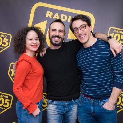 Giulia Fabbri e Davide Sammartano a 105 Night Express: Mary Poppins è tornata