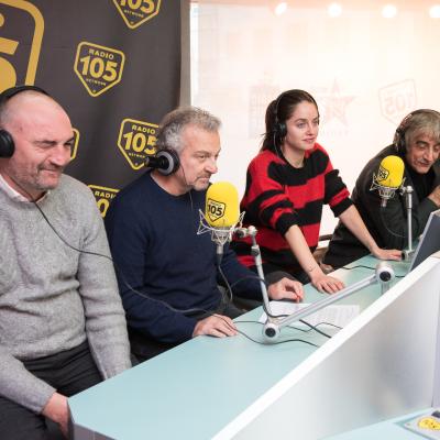 Il cast de "I moschettieri del Re" ospite dei Friends