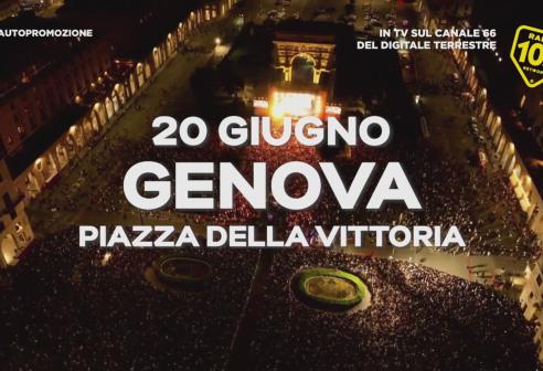 Genova: la terza tappa del 105 Summer Festival Genova: la terza tappa del 105 Summer Festival
