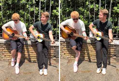 Ed Sheeran e Alfa suonano e cantano insieme: il video emozionante